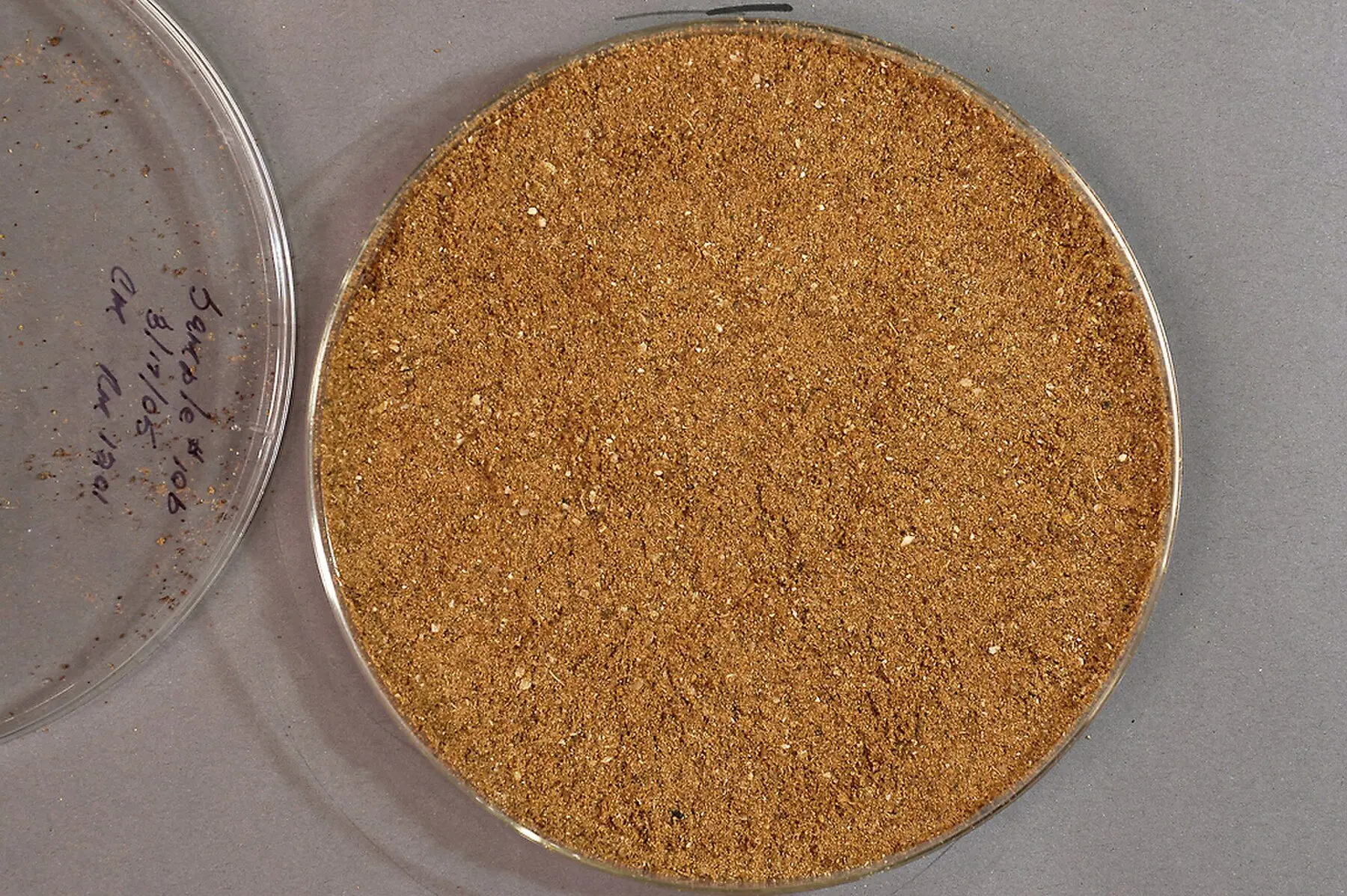 A dish of finely ground bone meal